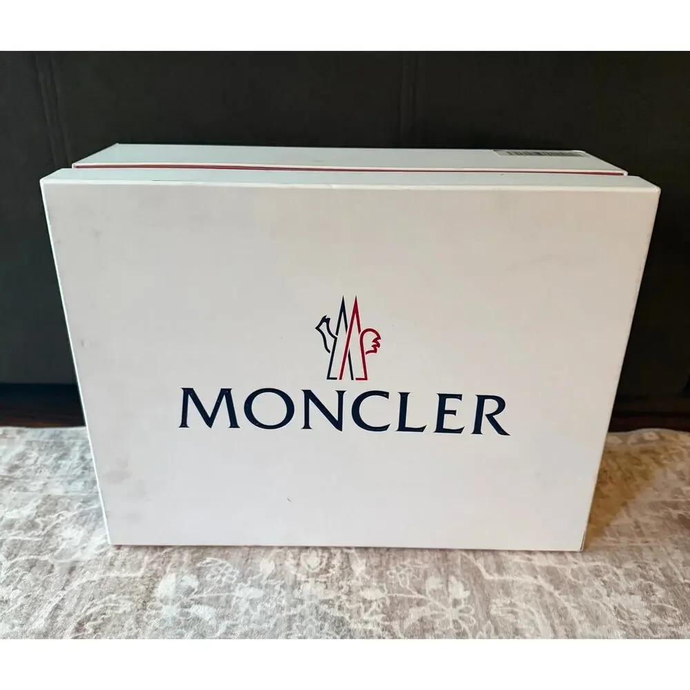 $995 NIB Moncler Trailgrip Pink Green GTX Low-Top Sneakers Shoes Size 44(11)D
